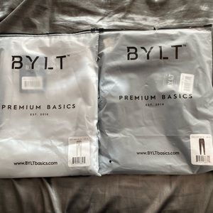 2 brand new (never been taken out of the packaging) bylt basics every day pants